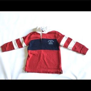 NWOT Oshkosh Size 4T Boys Rugby Style Shirt